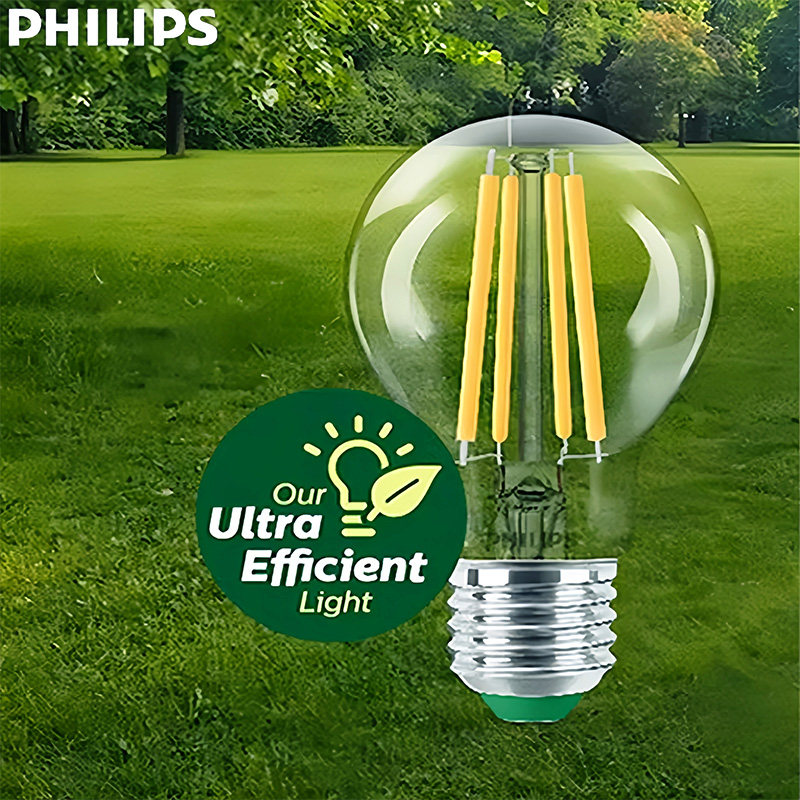 Philips Bulb Led Classic - Bombilla LED de Filamento Ultra Eficiente