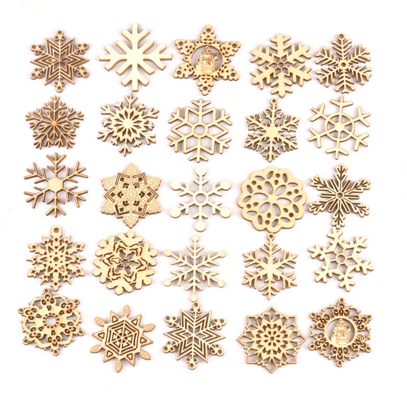 Home Decor Scrap - Colgante de copo de nieve de