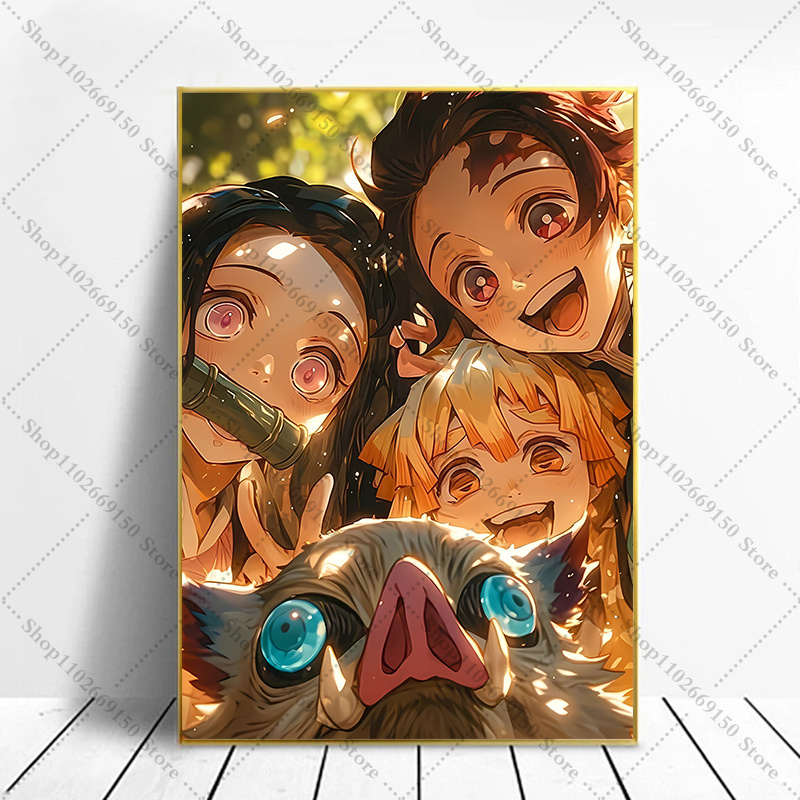 Home Decor Frames - Cuadro Creativo de Anime, Accesorios de