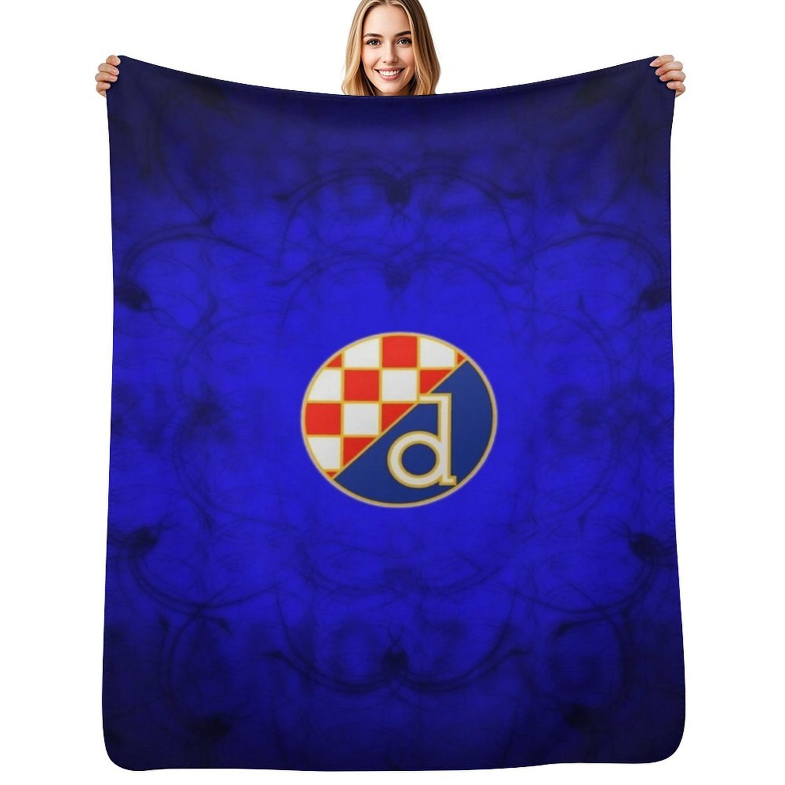 Home Decor Zagreb - Manta GNK Dinamo Zagreb para sofá,