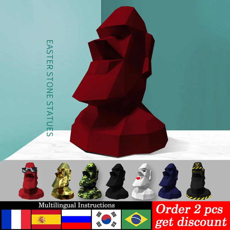 Home Decor Center - Decoración Moai de Isla de Pascua
