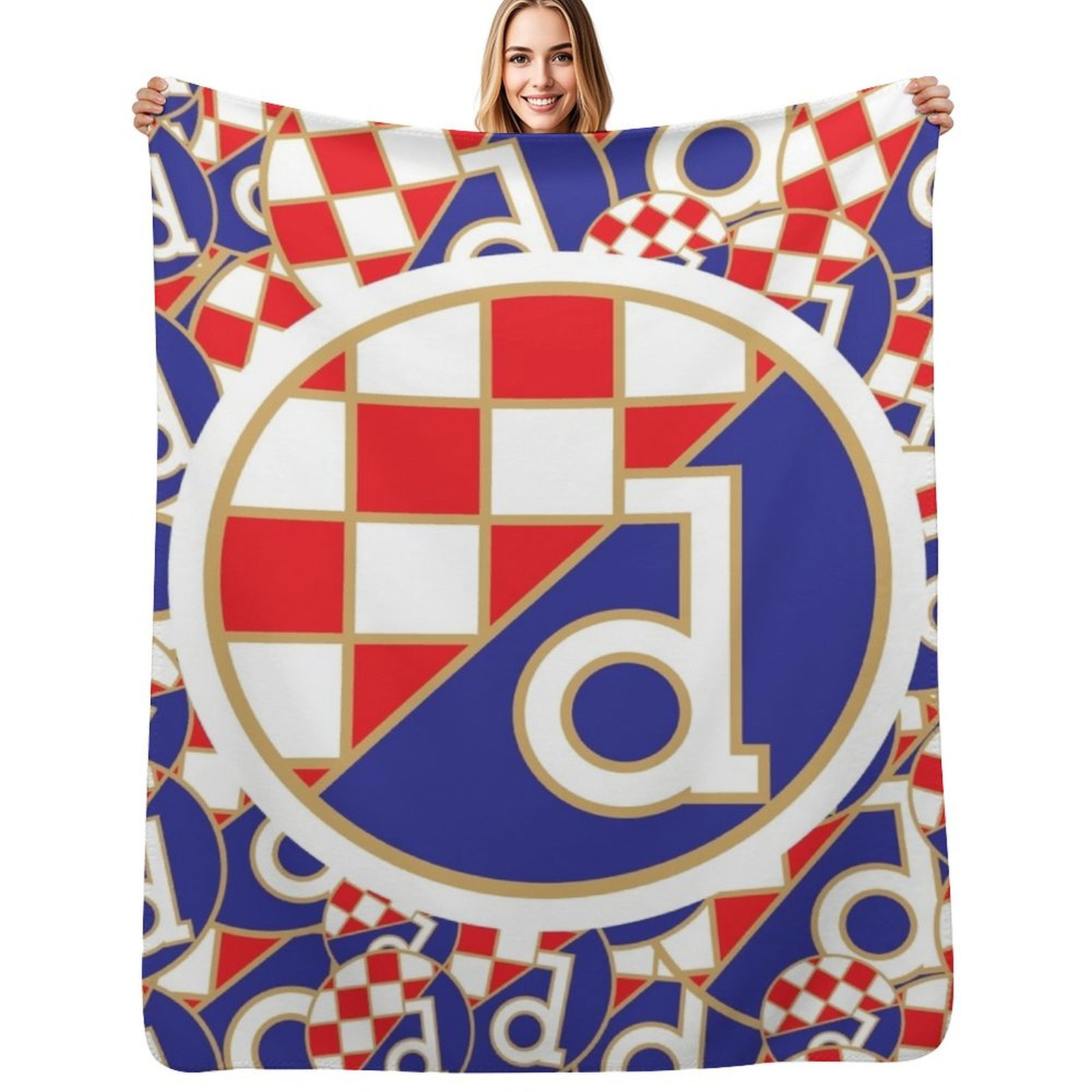 Home Decor Zagreb - Manta decorativa suave con diseño de