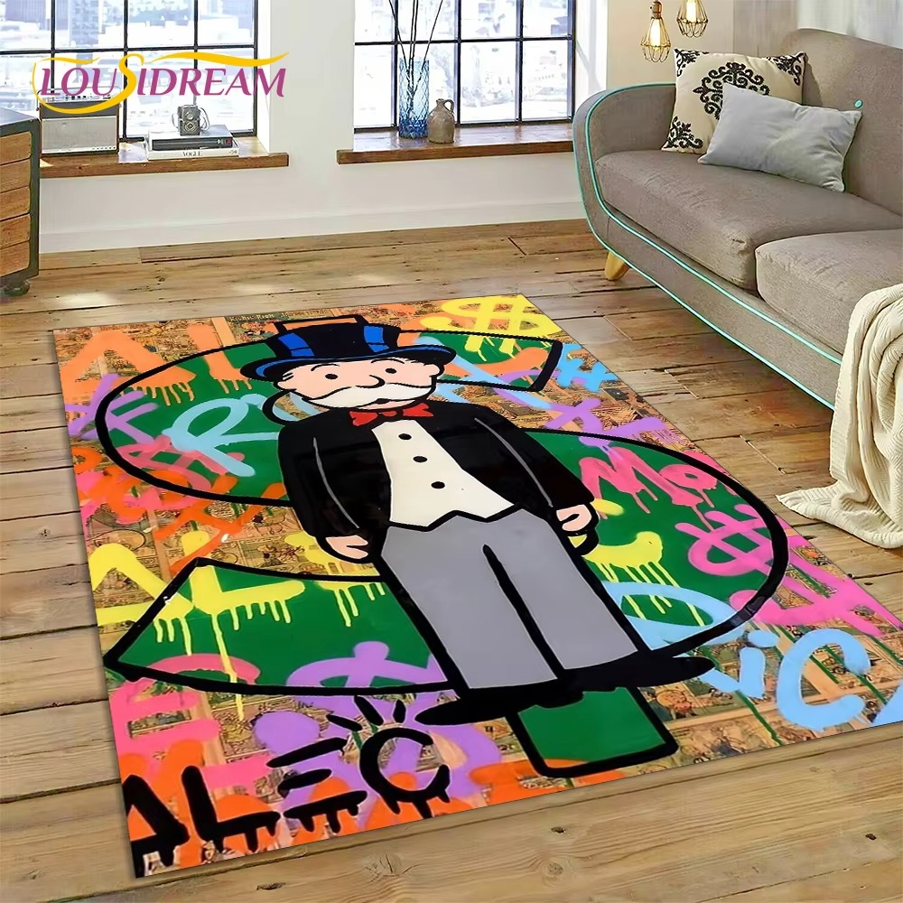 Home Decor Online Game - Alfombra de Dibujos Animados con Diseño
