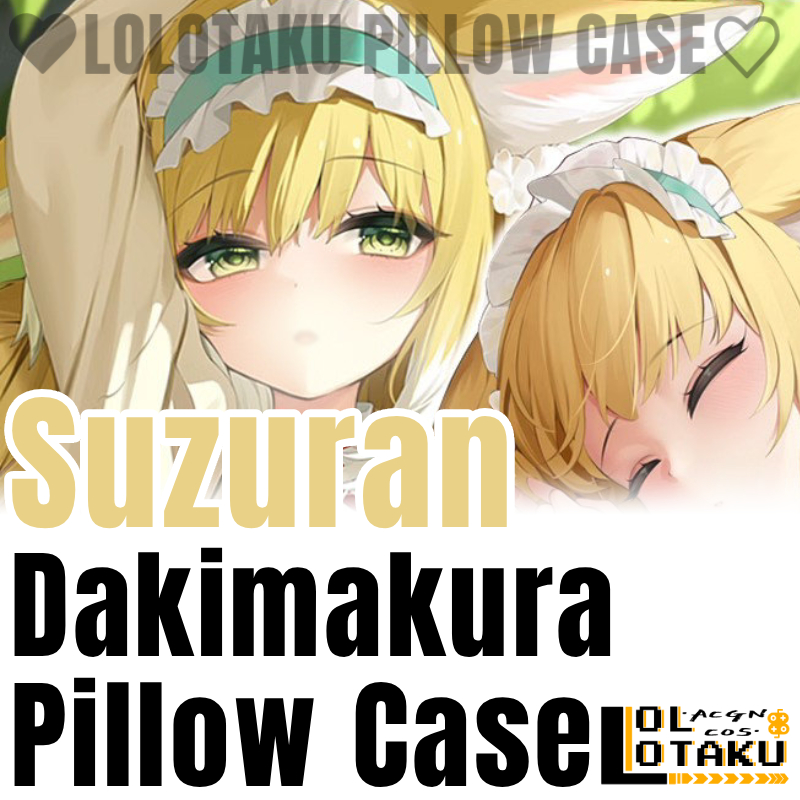 Home Decor Games Free - Funda de almohada Suzuran Dakimakura Arknights,