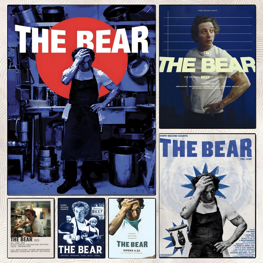 Home Decor Scrap - Póster de la temporada T-The Bear,