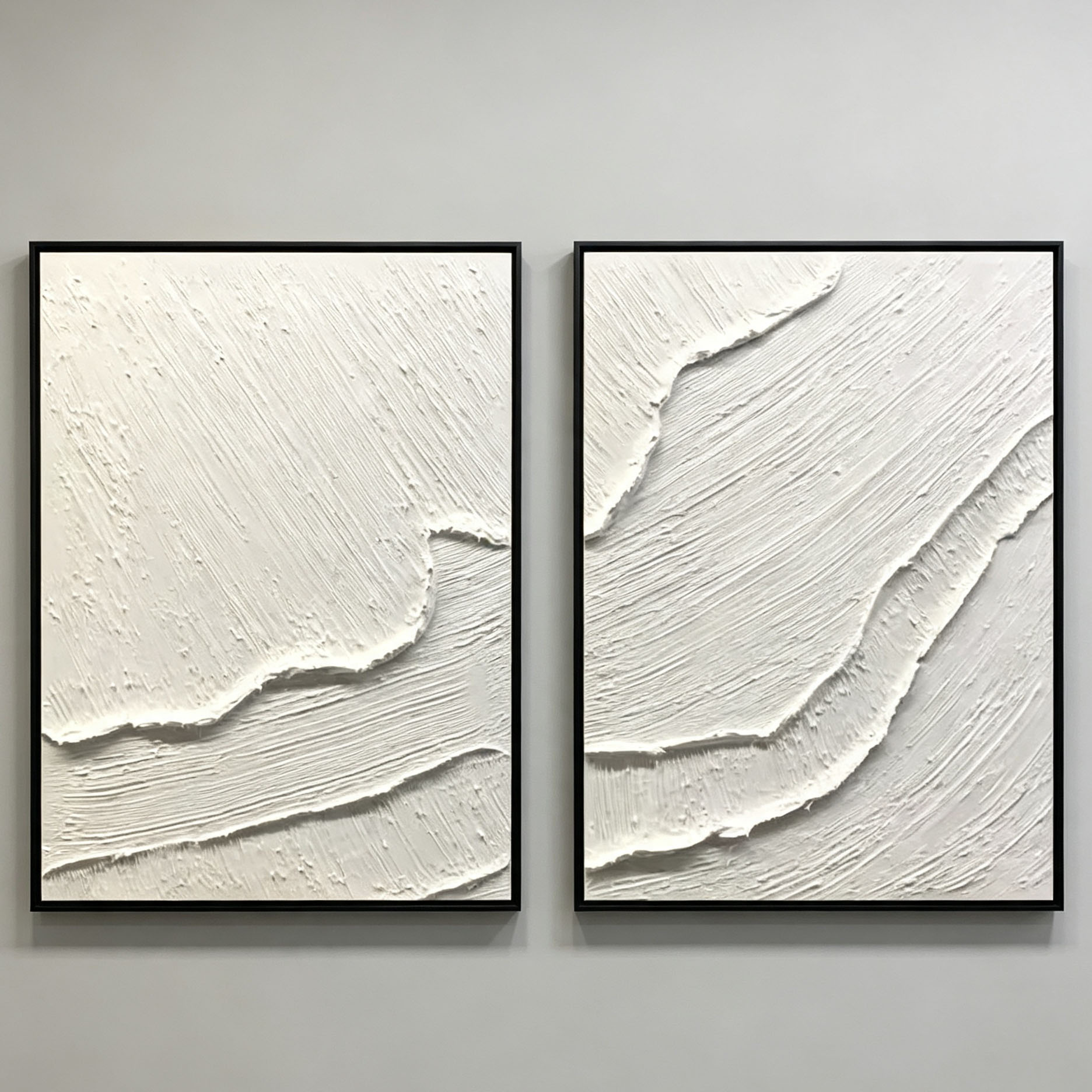 Pintura al óleo abstracta de t - Home Decor Frames reseña y precio