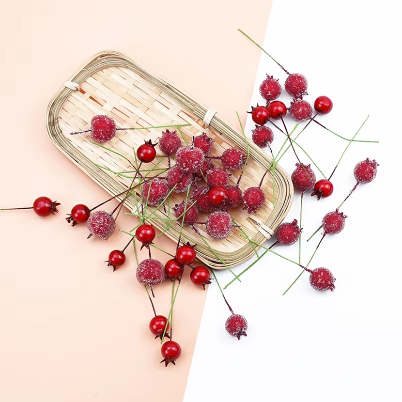Frutas de Cereza Artificiales  - Home Decor Scrap reseña y precio