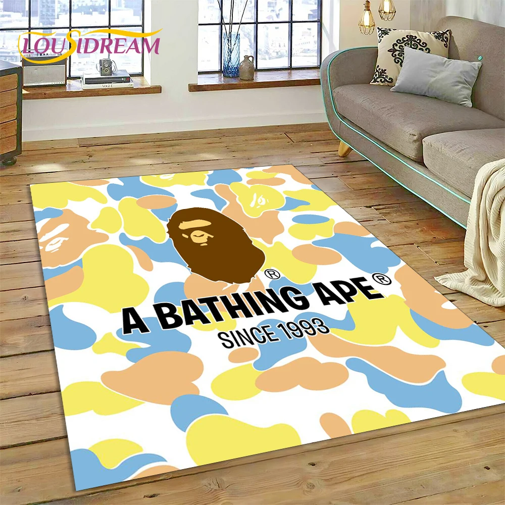 Alfombra de Moda B-BAPE Impres - Home Decor Online Game reseña y precio