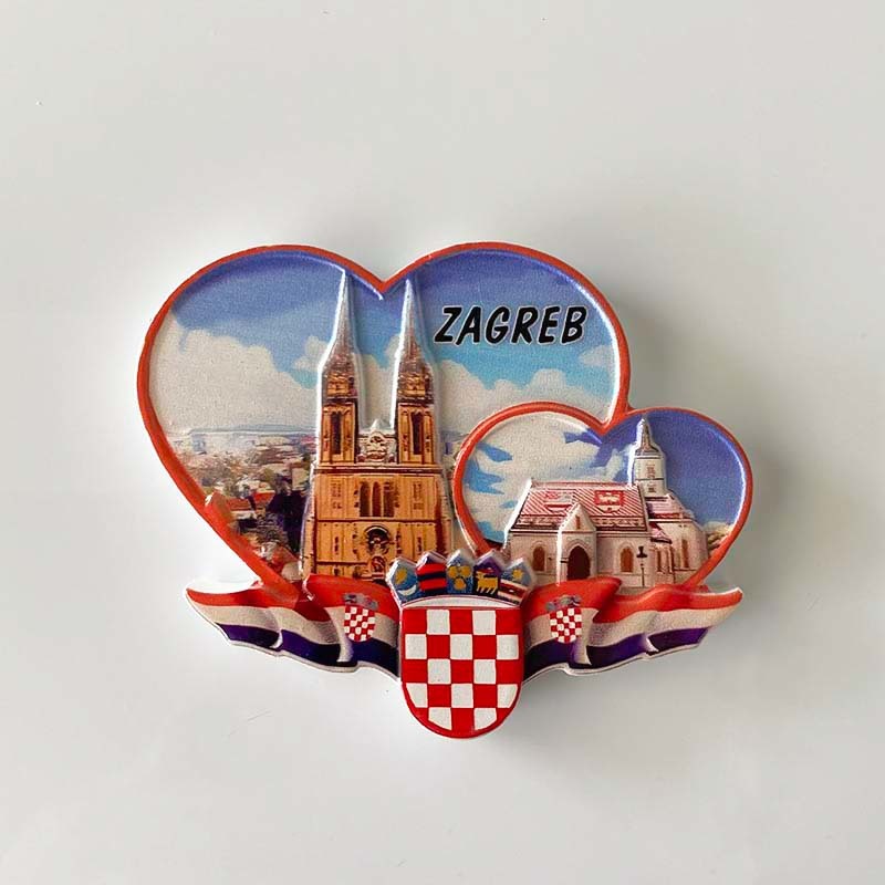 Croacia, edificio de corazón d - Home Decor Zagreb reseña y precio
