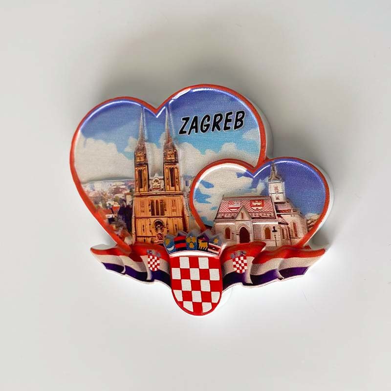 Croacia, edificio de corazón d - Home Decor Zagreb reseña y precio