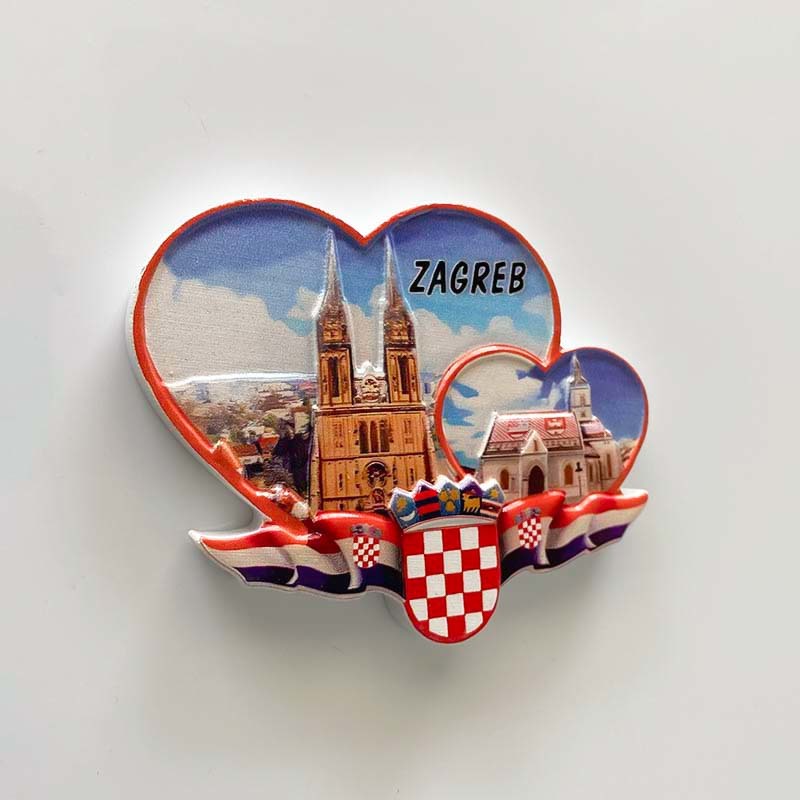 Croacia, edificio de corazón d - Home Decor Zagreb reseña y precio