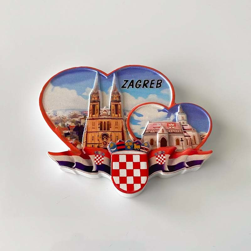 Croacia, edificio de corazón d - Home Decor Zagreb reseña y precio