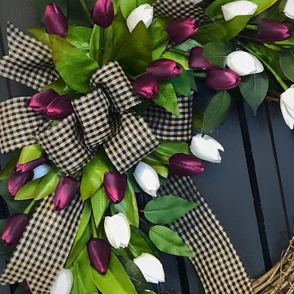 Corona de Tulipanes de Primave - Home Decor Tulip reseña y precio