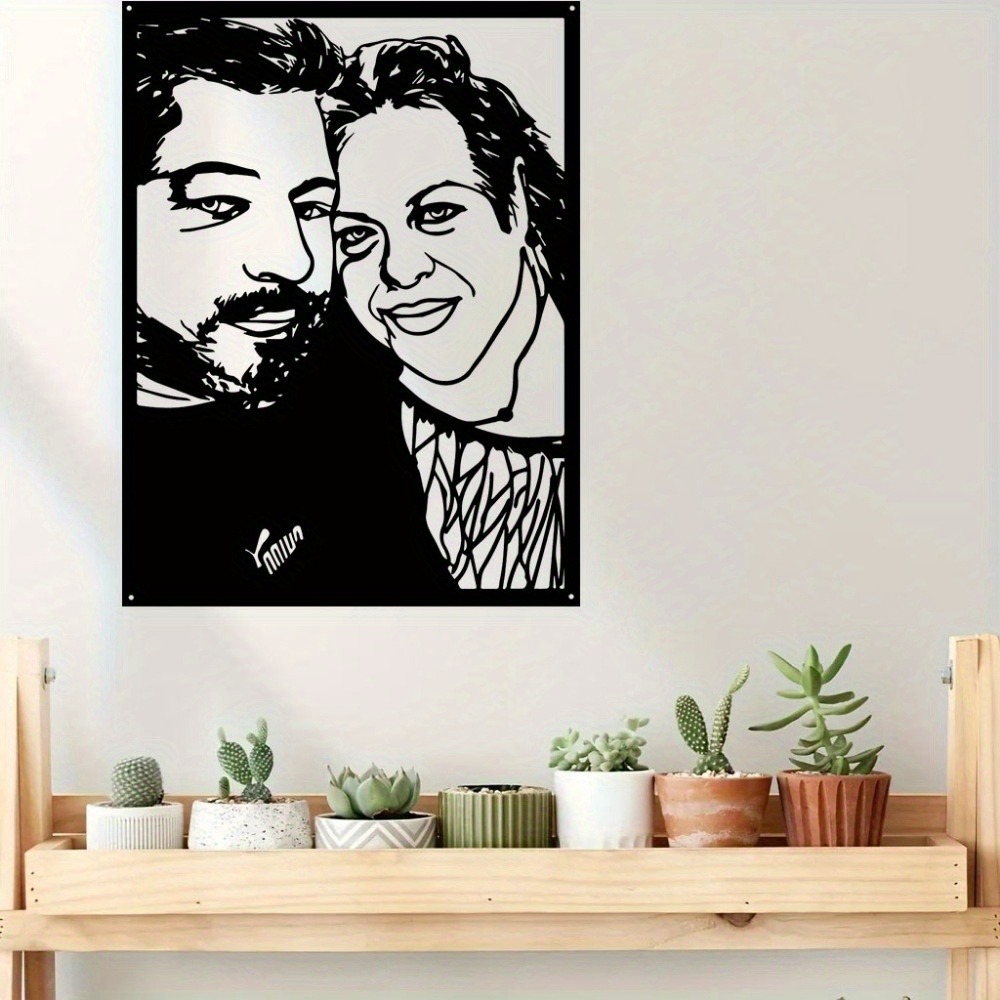 1 pieza de retrato fotográfico - Home Decor Frames reseña y precio