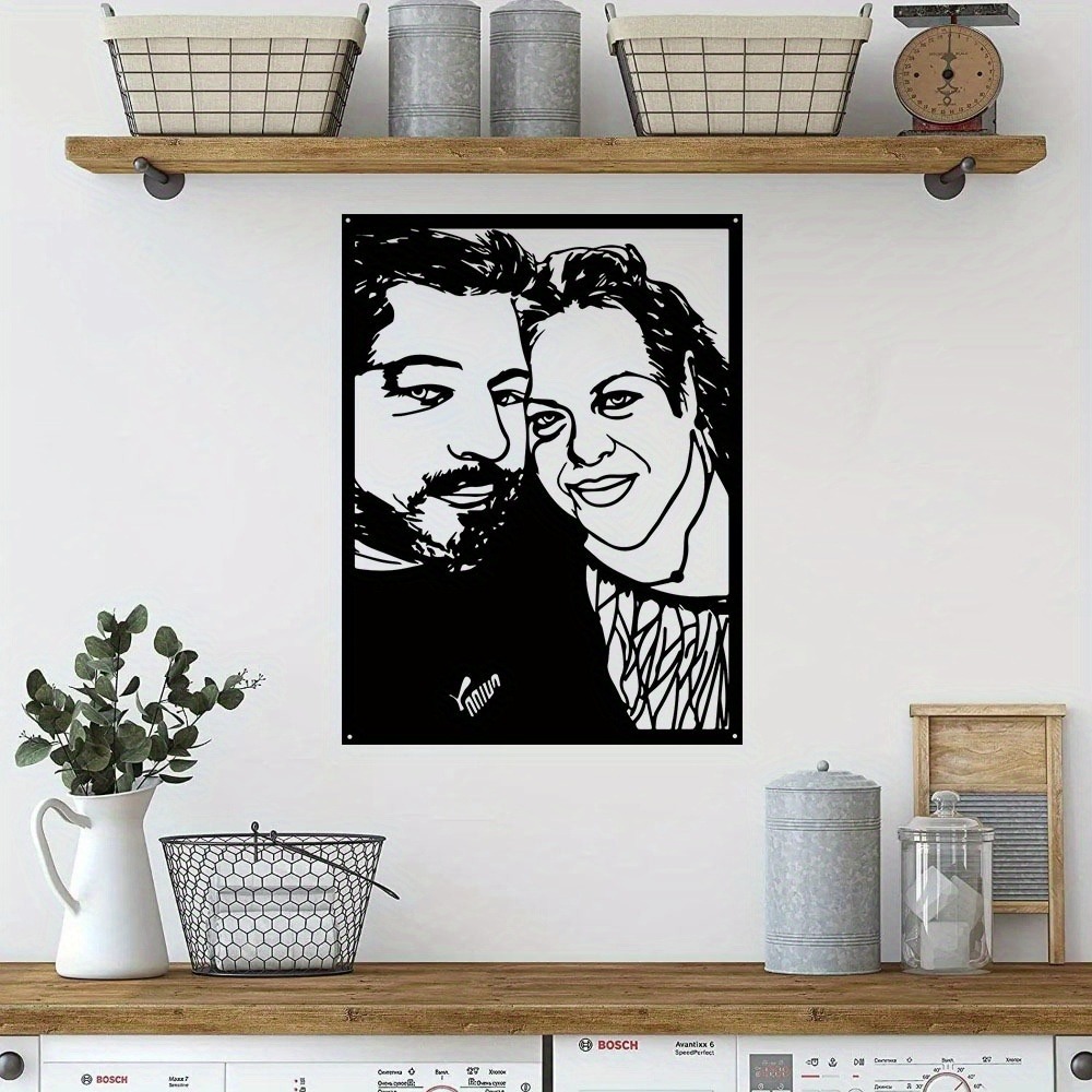 1 pieza de retrato fotográfico - Home Decor Frames reseña y precio