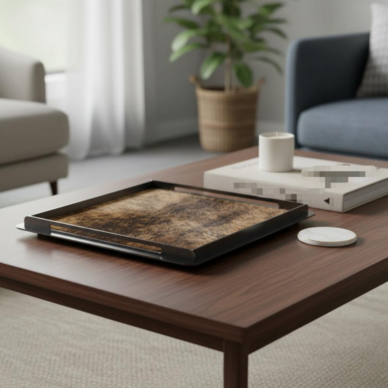 Bandeja Decorativa de Crin de  - Home Decor Frames reseña y precio