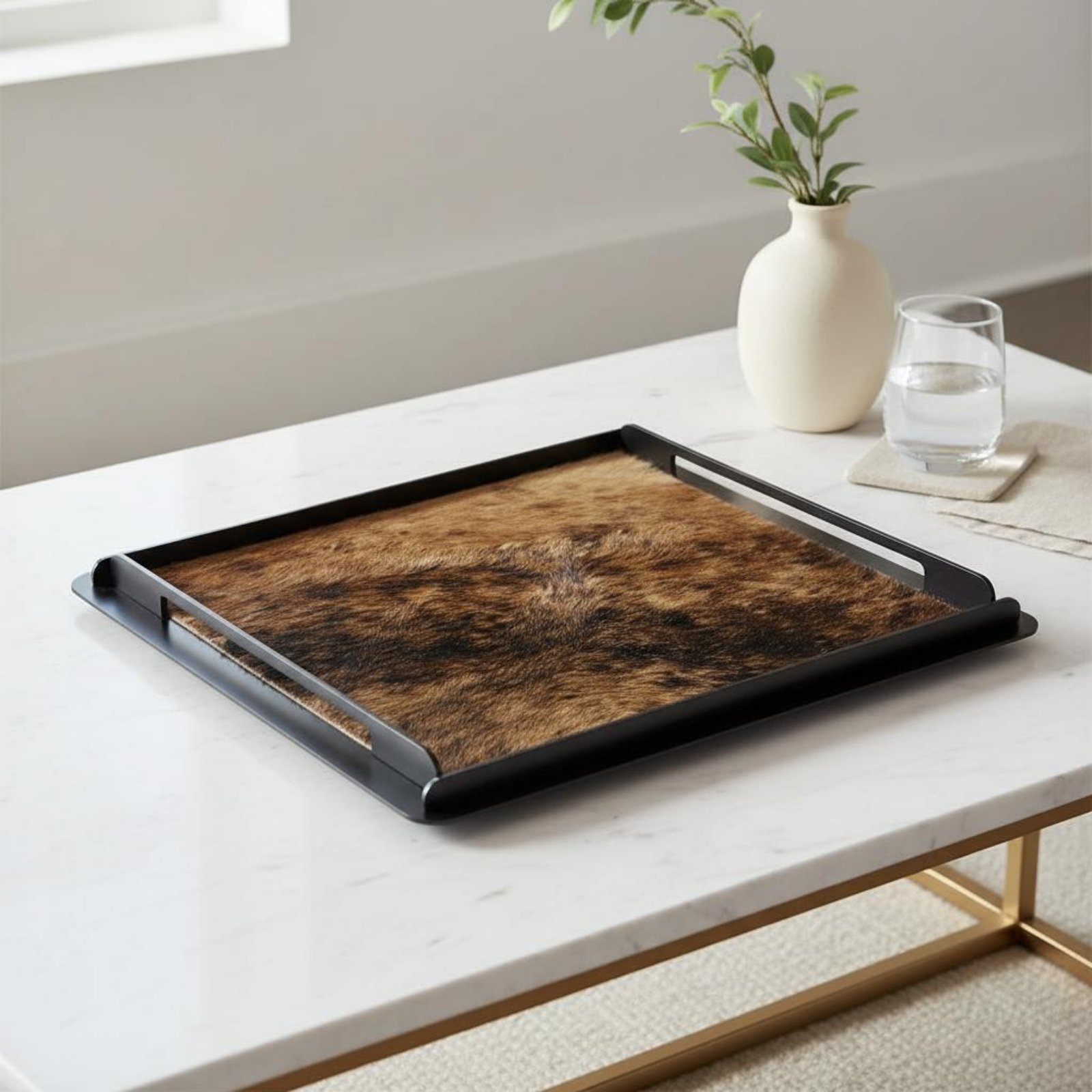 Bandeja Decorativa de Crin de  - Home Decor Frames reseña y precio