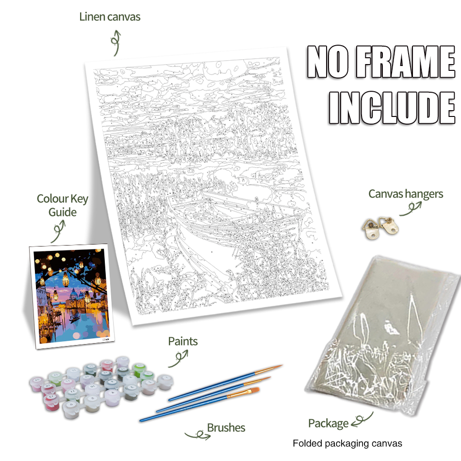 GATYZTORY-pintura por número d - Home Decor Frames reseña y precio