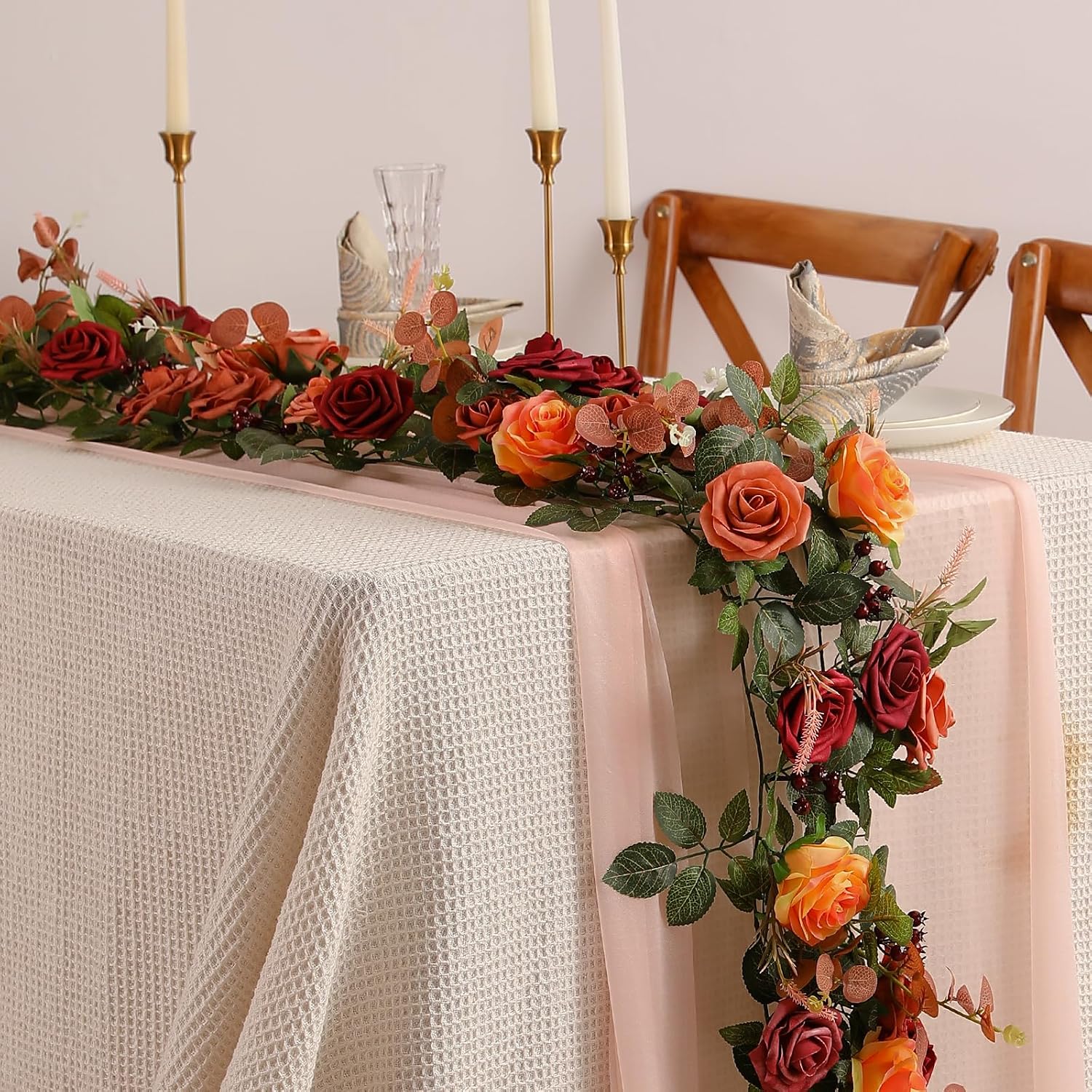Coronas artificiales, decoraci - Home Decor Center reseña y precio