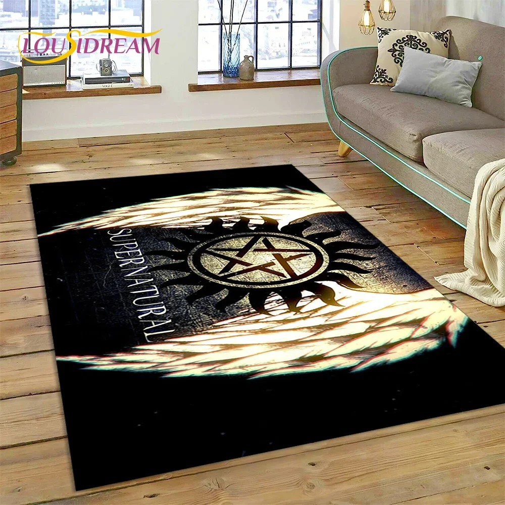 SPN-alfombra 3D sobrenatural D - Home Decor Online Game reseña y precio