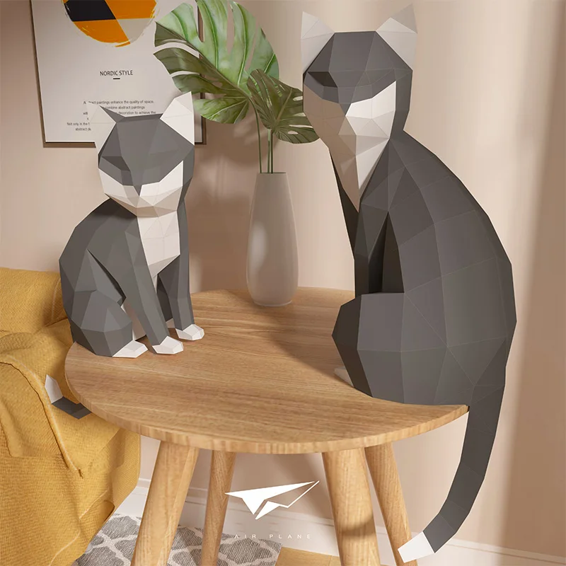 1 par de amantes gato Animal d - Home Decor Center reseña y precio