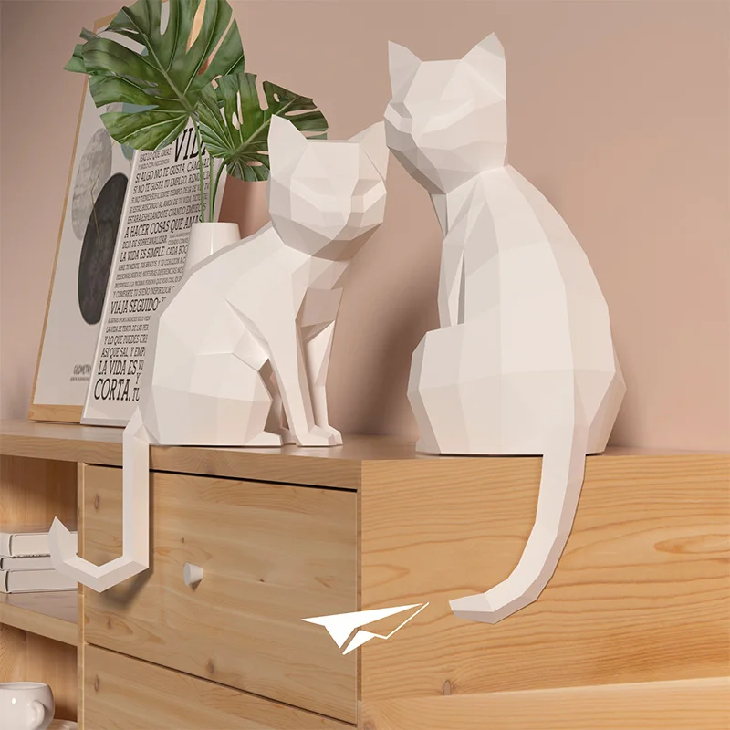 1 par de amantes gato Animal d - Home Decor Center reseña y precio