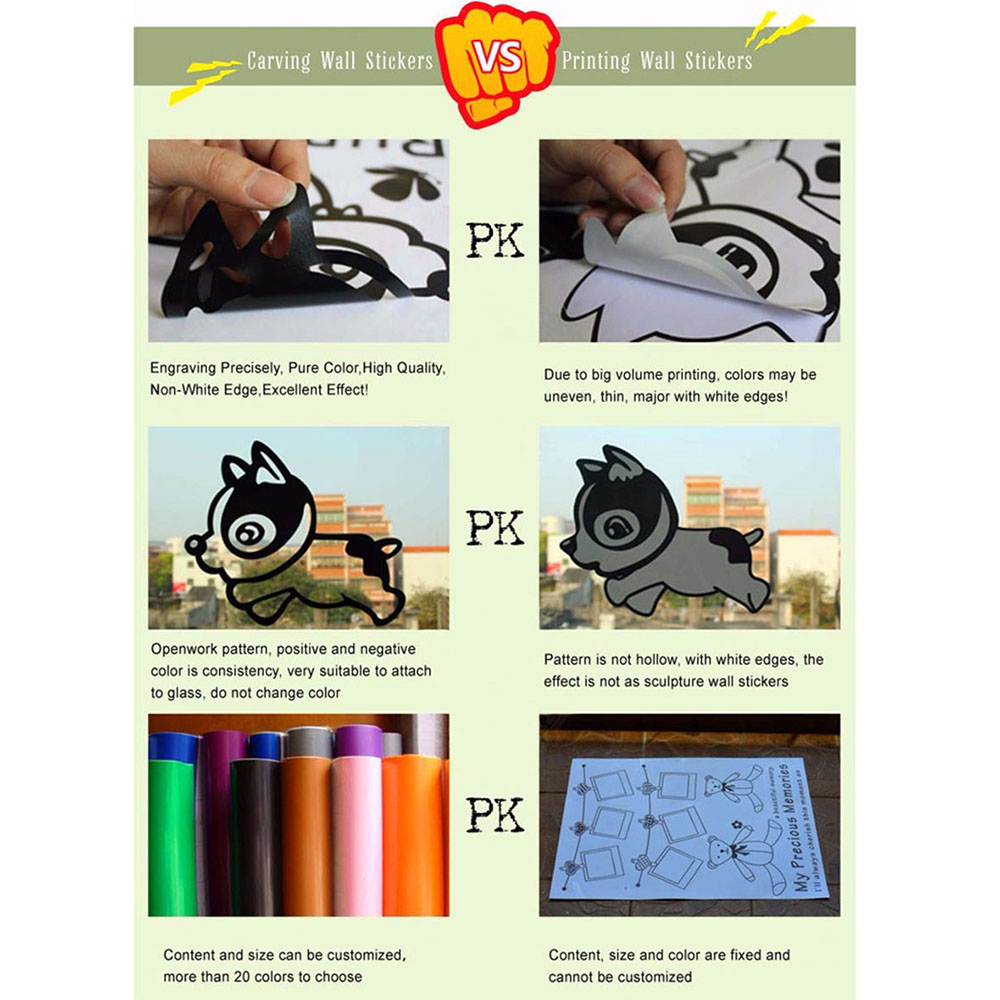 Calcomanía de vinilo para deco - Home Decor Center reseña y precio