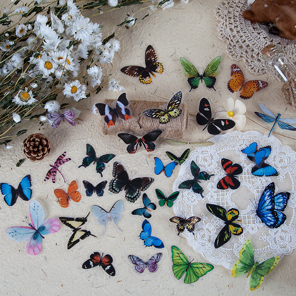 40 unids/bolsa pegatinas de ma - Home Decor Scrap reseña y precio